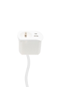Imagine Priză pentru montare în masă, albă, 1xUSB-A, 1xUSB-C, total 5 V, 3,4 A