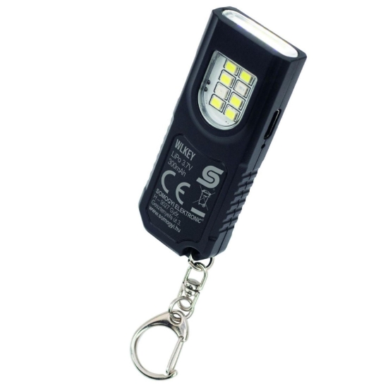 Imagine Lampa mini LED reincarcabila, cu breloc