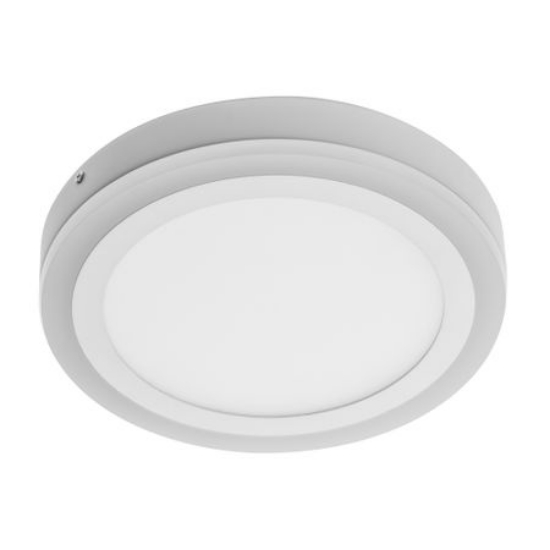 Imagine Spot LED aplicat TWINS, 16 W, 1140 lm, lumina calda 3000K, alb