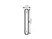 Imagine Bec LED R7s J118, 9 W, 900 lm, lumina neutra 4000K