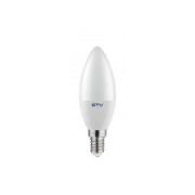 Imagine Bec LED E14 C37, 8 W, 700 lm, lumina calda 3000K