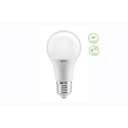 Imagine Bec LED E27 A60, 10 W, 810 lm, lumina neutra 4000K, senzor de miscare si crepuscular