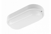 Imagine Plafoniera etansa LED ovala KODO OV, 8 W, 720 lm, lumina neutra 4000K, 16 x 9 cm, alba