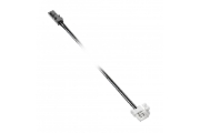 Imagine Conector cu cablu si mini AMP pentru banda LED 8 mm, cablu 2 m