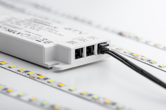 Imagine Sursa de alimentare LED 12V Easy Click, 20 W, IP20, 4 iesiri mini AMP