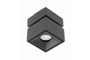Imagine Spot LED aplicat, 15 W, 1500 lm, lumina neutra 4000K, patrat, negru