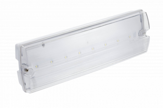 Imagine Lampa de urgenta Exit LED TERNO, autonomie 3 ore, 3 W, 250 lm, lumina rece 6400K