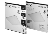 Imagine Panou LED incastrat, 40 W, 4800 lm, lumina neutra 4000K, IP54, 60 x 60 cm