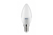 Imagine Bec LED E14 C30, 6 W, 520 lm, lumina rece 6400K