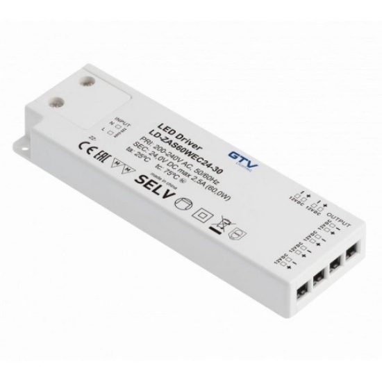 Imagine Sursa de alimentare LED 24V Easy Click, 60 W, IP20