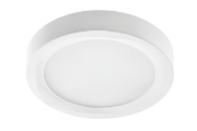 Imagine Spot LED aplicat LOUIS, 6 W, 480 lm, lumina neutra 4000K, IP54, rotund, alb