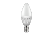 Imagine Bec LED E14 C37, 10 W, 1000 lm, lumina neutra 4000K, corp ceramic
