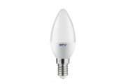 Imagine Bec LED E14 C30, 3 W, 260 lm, lumina rece 6400K