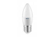 Imagine Bec LED E27 C30, 6 W, 520 lm, lumina rece 6400K