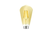Imagine Bec LED filament E27 ST64, 4 W, 300 lm, lumina calda 3000K, vintage