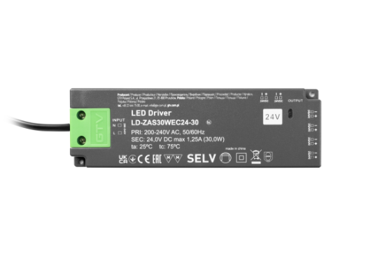 Imagine Sursa de alimentare LED 24V Easy Click, 30 W, IP20
