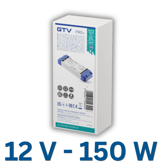 Imagine Sursa de alimentare LED 12V PRO+, 150 W, IP20