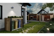 Imagine Proiector solar LED LUMOS II cu senzor de miscare, 2000 lm, lumina rece 6400K