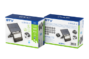 Imagine Proiector solar LED LUMOS II cu senzor de miscare, 2000 lm, lumina rece 6400K