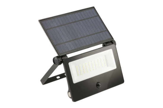Imagine Proiector solar LED LUMOS II cu senzor de miscare, 3000 lm, lumina rece 6400K