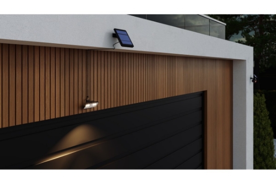 Imagine Lampa solara LED DAVOS cu senzor de miscare, IP54