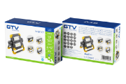 Imagine Proiector LED cu baterie reincarcabila WORKY, 210 W COB, 1200 lm, 6400K, 5V/1A, USB-C, IP44