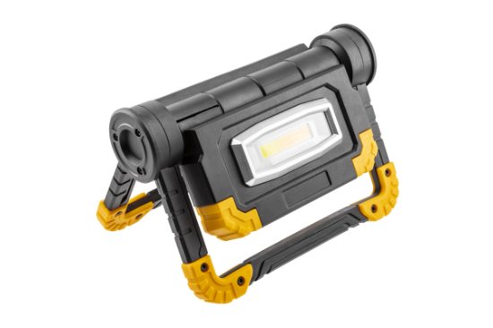 Imagine Proiector LED cu baterie reincarcabila WORKY, 210 W COB, 1200 lm, 6400K, 5V/1A, USB-C, IP44