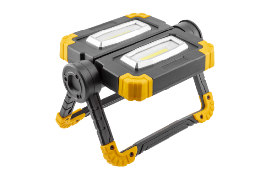 Imagine Proiector LED cu baterie reincarcabila WORKY, 210 W COB, 1200 lm, 6400K, 5V/1A, USB-C, IP44