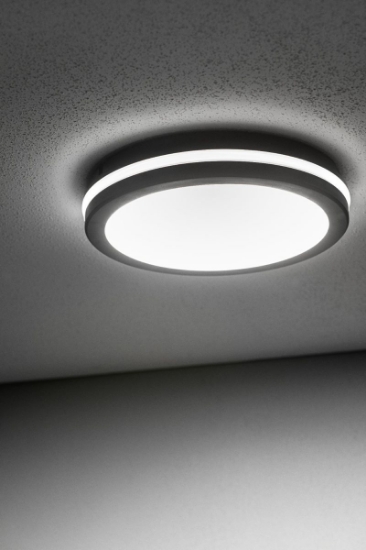 Imagine Plafoniera MARS 9in1 24/18/12W 100lm/W CCT AC220-240V IP65 neagra