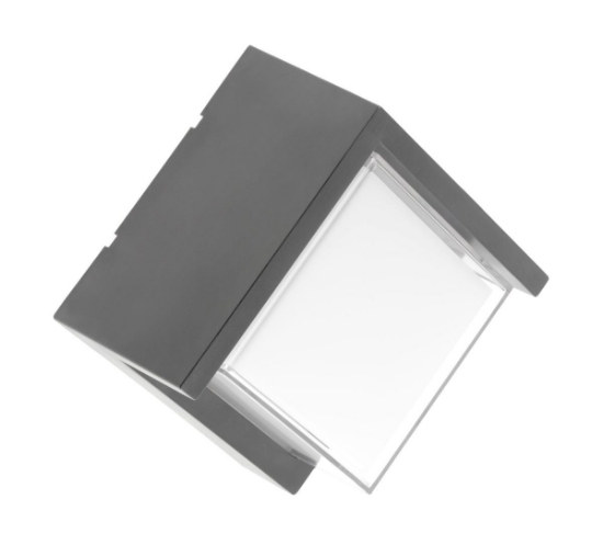 Imagine Corp iluminat fatada CANTI II 12W 1000lm IP65 4000K patrat gri