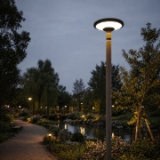 Imagine Corp de iluminat stradal parcuri LED 40W 4000lm 4000K AC220-240V IP65