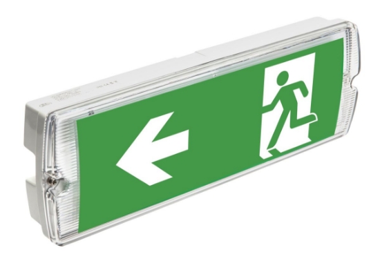 Imagine Corp emergenta LED 3W 300lm IP65 IK07 1H LiFePO4 6400K (ne)permanent