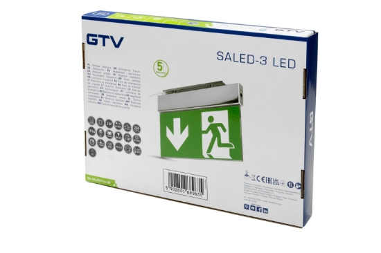 Imagine Corp iluminat emergenta SALED-3 LED 3W 250lm 3h IP44 TEST