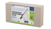 Imagine Lampa stradala INDIANA II LED 150W 21000lm 4000K AC180-250V 10kV IP65 gri