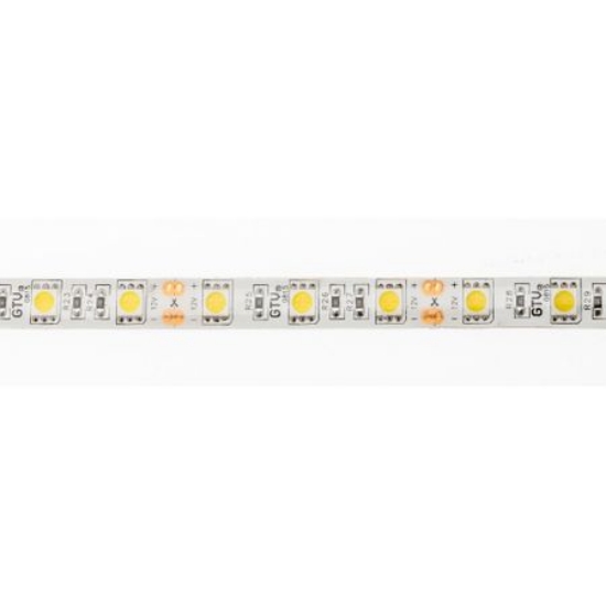 Imagine Banda LED 12V 5050, 14,4 W/m, lumina calda 3200K, IP65, 5 m