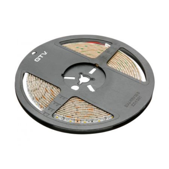 Imagine Banda LED 12V 3528, 4,8 W/m, lumina rece 6500K, IP65, 5 m