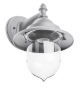 Imagine Aplica de exterior TOSKANA-AD cu senzor de miscare, E27, max. 60 W, fara bec, IP54