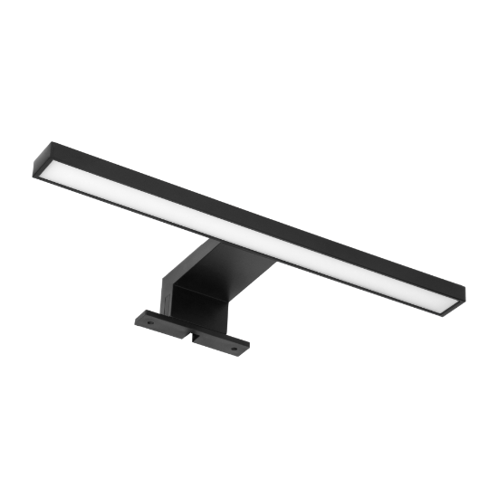 Imagine Aplica LED pentru oglinda si tablou, 5 W, 320 lm, lumina neutra 4000K, 30 cm, neagra