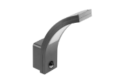 Imagine Aplica de exterior LED cu senzor de miscare, 10 W, 900 lm, lumina neutra 4000K, IP54, neagra