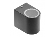 Imagine Aplica de exterior TIAGO, lumina intr-o directie, GU10, fara bec, IP54, neagra