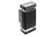 Imagine Aplica de exterior NESSA, lumina in doua directii, 2 x GU10, max. 50 W, fara bec, IP54, neagra