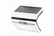 Imagine Aplica solara LED cu senzor de miscare, 50 W, 300 lm, lumina rece 6000K, IP44, alba
