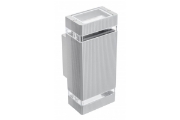 Imagine Aplica de exterior NESSA, lumina in doua directii, 2 x GU10, fara bec, IP54, gri