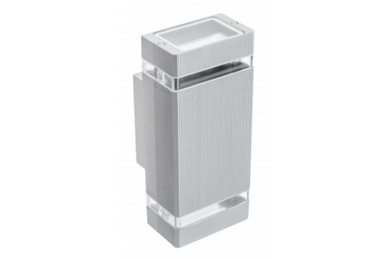 Imagine Aplica de exterior NESSA, lumina in doua directii, 2 x GU10, fara bec, IP54, gri