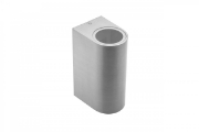 Imagine Aplica de exterior TIAGO, lumina in doua directii, 2 x GU10, fara bec, IP54, finisaj inox