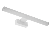 Imagine Aplica LED pentru baie cu brat KATANI, 8 W, 640 lm, lumina neutra 4000K, IP44, 40 cm, alba