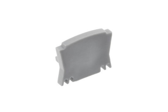 Imagine Dopuri capat profil GLAX cu radiator, 10 buc, gri
