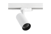 Imagine Spot LIMA pentru sina monofazata, GU10, max. 20 W, fara bec, rotund, alb