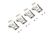 Imagine Kit pentru recessed mounting of the panel 4 hooks (type BACKPLATE)